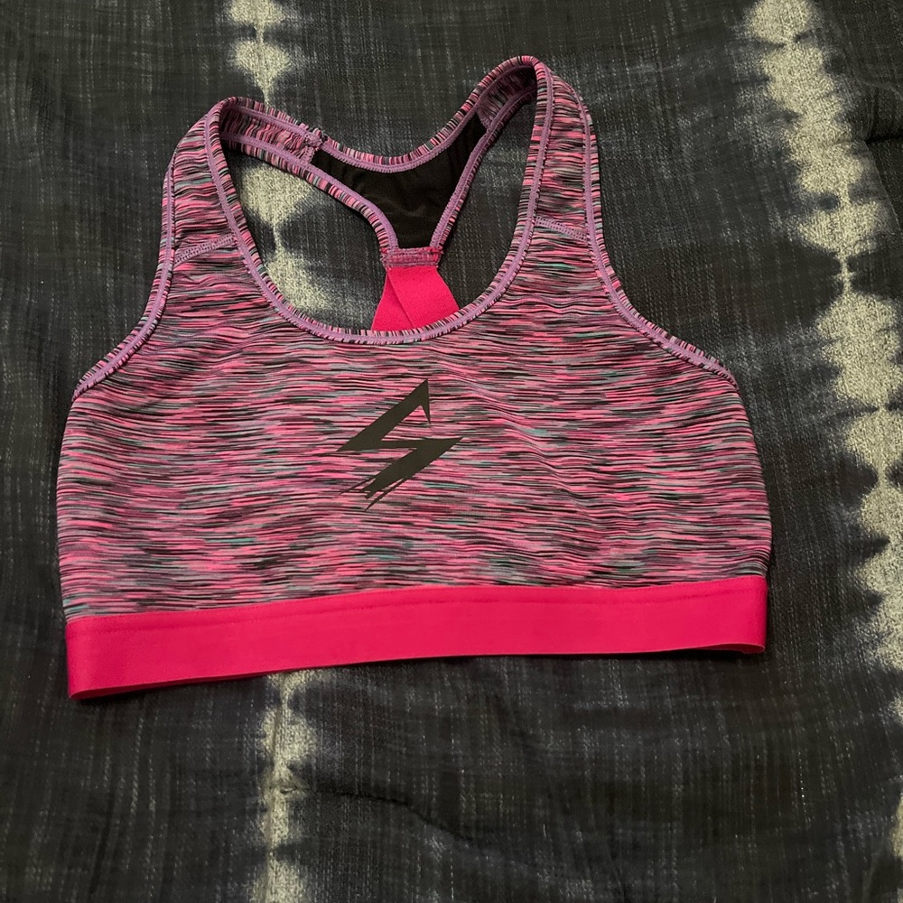 Slade energy sport bra with pink size small